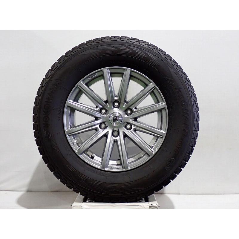 共豊 中古 265/65R17 スタッドレスタイヤ アルミ 4本セット ヨコハマ 