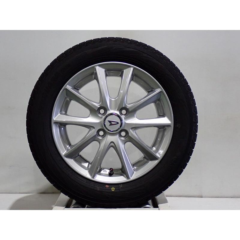ウェイク 中古 155/65R14 スタッドレスタイヤ アルミホイール 4本 