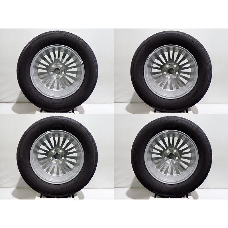 ヴェルファイア 中古 225/65R17 サマータイヤ アルミ 4本セット