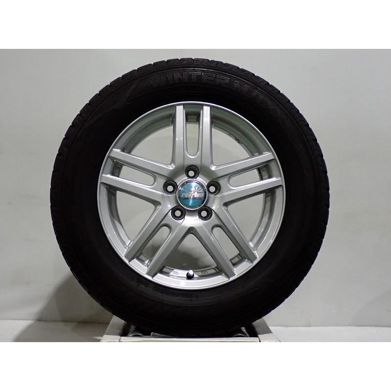 【値下げしました！】ダンロップ　スタッドレスタイヤ15インチ未使用 DUNLOP（ダンロップ） 中古 195/65R15 スタッドレスタイヤアルミ 4本