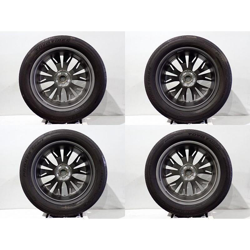 トヨタ（TOYOTA） 20%OFFクーポン中古 225/55R19 サマータイヤ アルミ