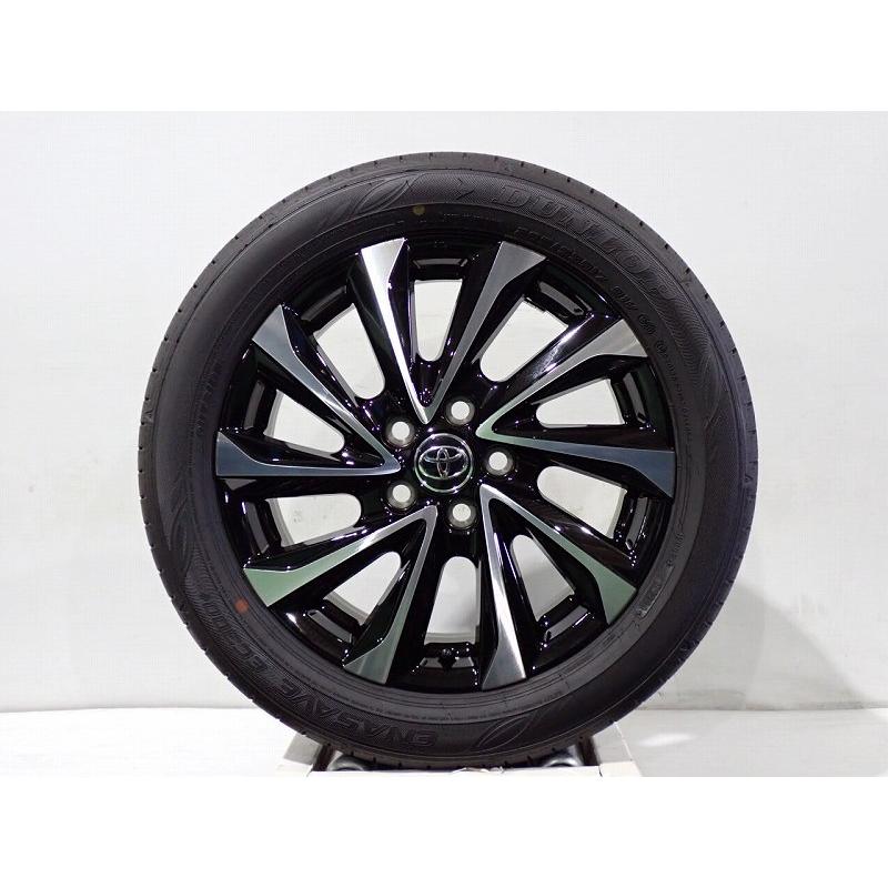 DUNLOP（ダンロップ） 中古 205/55R17 サマータイヤ アルミ 4本セット 