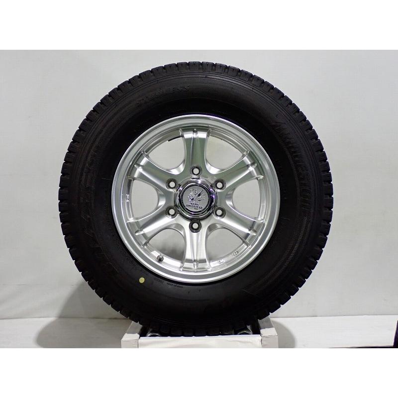 BRIDGESTONE 中古 195/80R15 107/105NLT スタッドレスタイヤ