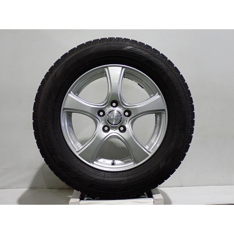DUNLOP（ダンロップ） 中古 215/65R16 スタッドレスタイヤ アルミ 4本 