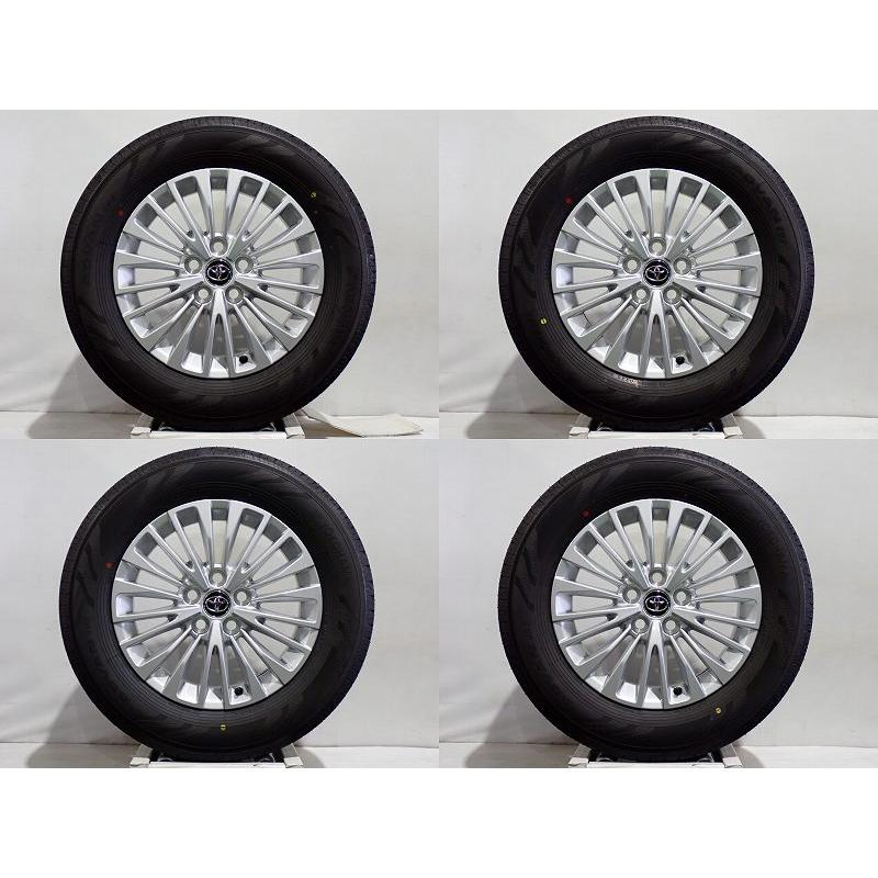 アルファード 5%オフCP中古 225/65R17 サマータイヤ アルミ 4本セット