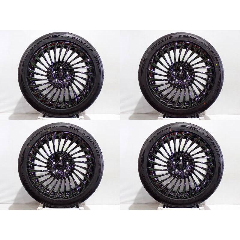 DUNLOP（ダンロップ） 10%オフクーポン中古 245/45R20 サマータイヤ 