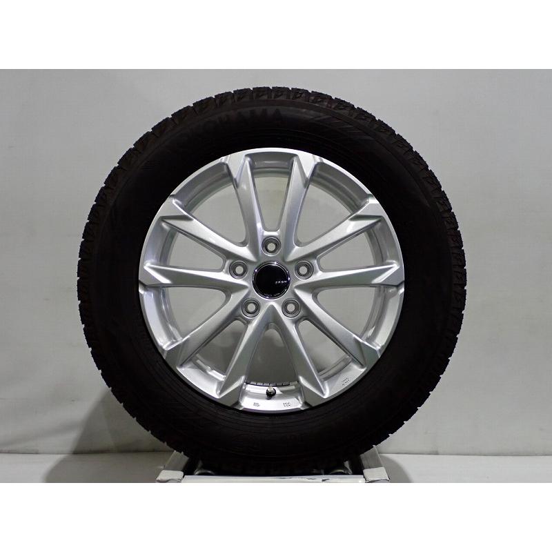 中古 215/60R16 スタッドレスタイヤ アルミ 4本セット ヨコハマ アイス 