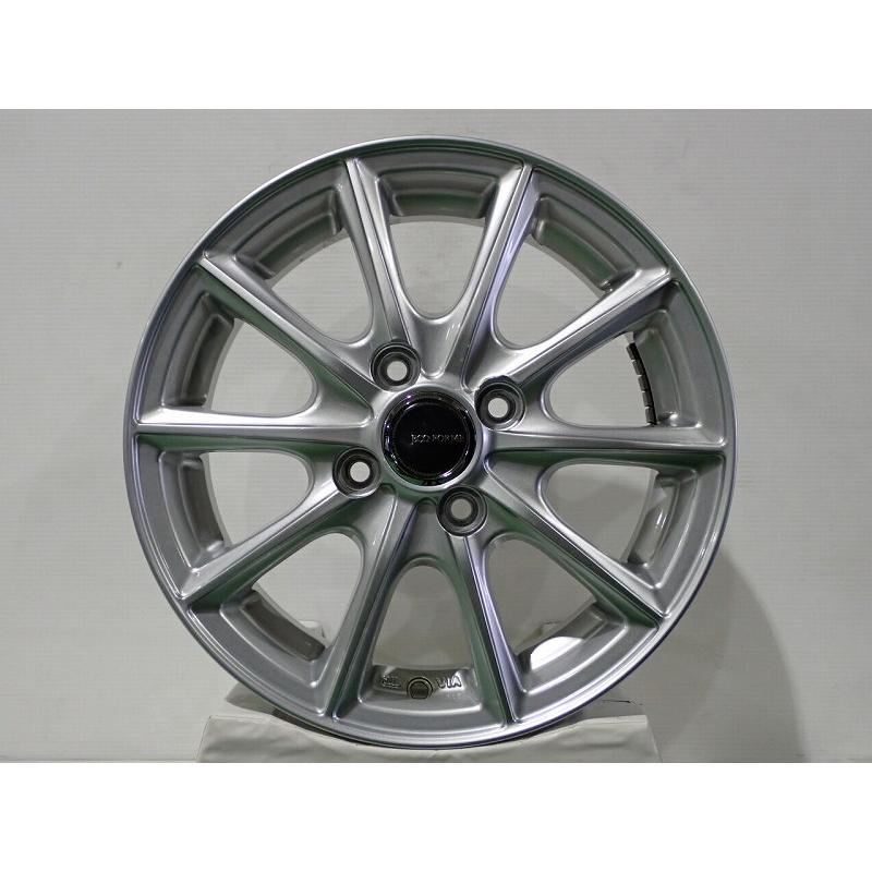ブリジストン ECO FORME 14インチ4.5j＋45 ホイール 軽自動車に BRIDGESTONE - ブリヂストン エコフォルム アルミホイール 4本
