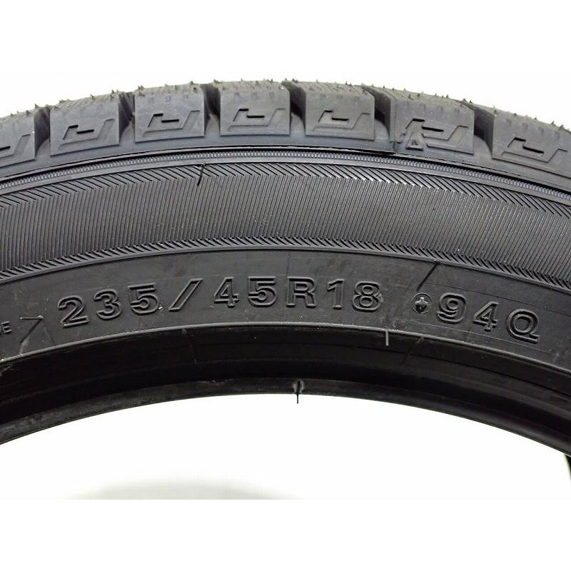 DUNLOP 235/45R18 スタッドレスタイヤ 4本セット ダンロップ