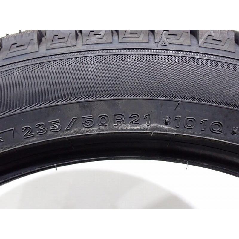 21年50週製造　バリ山　ダンロップスタッドレスタイヤ DUNLOP（ダンロップ） 5%オフCP235/50R21 スタッドレスタイヤ 4本