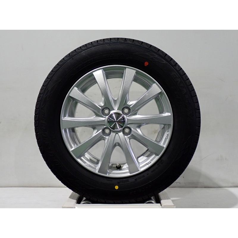 DUNLOP（ダンロップ） 中古 175/70R14 サマータイヤ アルミ 4本セット 