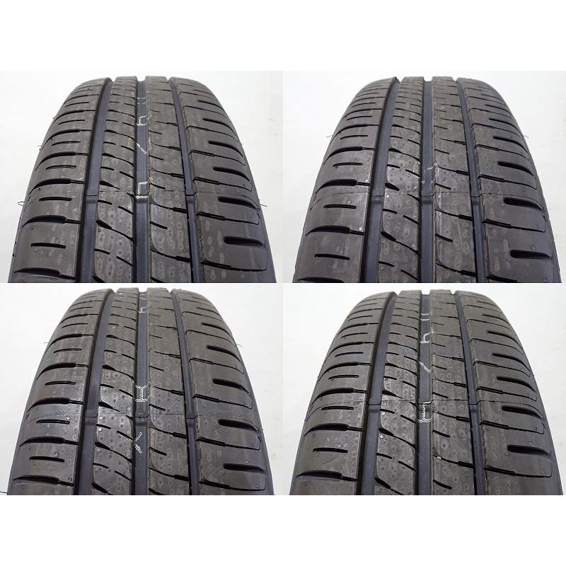 10%オフCP!中古 205/65R16 サマータイヤ アルミ 4本セット ダンロップ エナセーブEC204 1665+47-5H114.3 ウェッズ   16インチ 205/65-16の画像