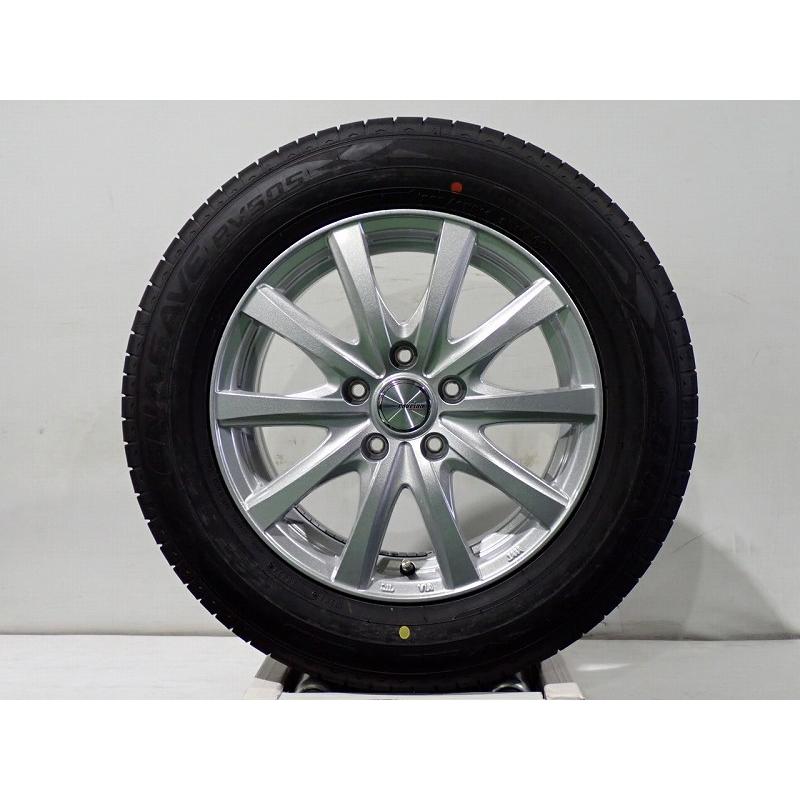 DUNLOP（ダンロップ） 中古 205/65R16 サマータイヤ アルミ 4本セット