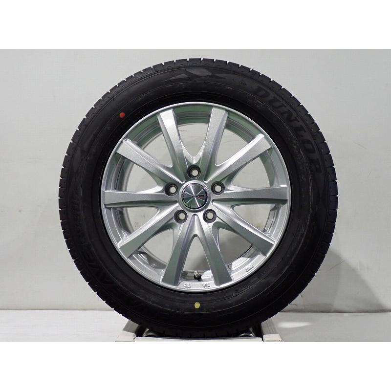 DUNLOP（ダンロップ） 中古 205/65R16 サマータイヤ アルミ 4本セット