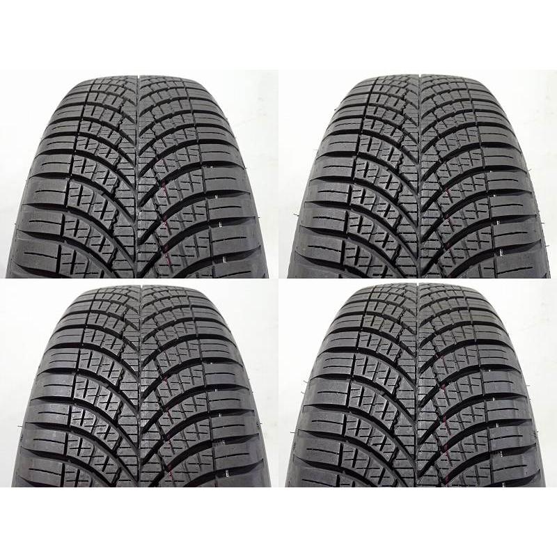 10%オフCP!【中古】195/65R15 サマータイヤ アルミホイール 4本セット グッドイヤー ベクターフォーシーズンズGEN3 1565+40-5H100 WEDS  純正STの画像