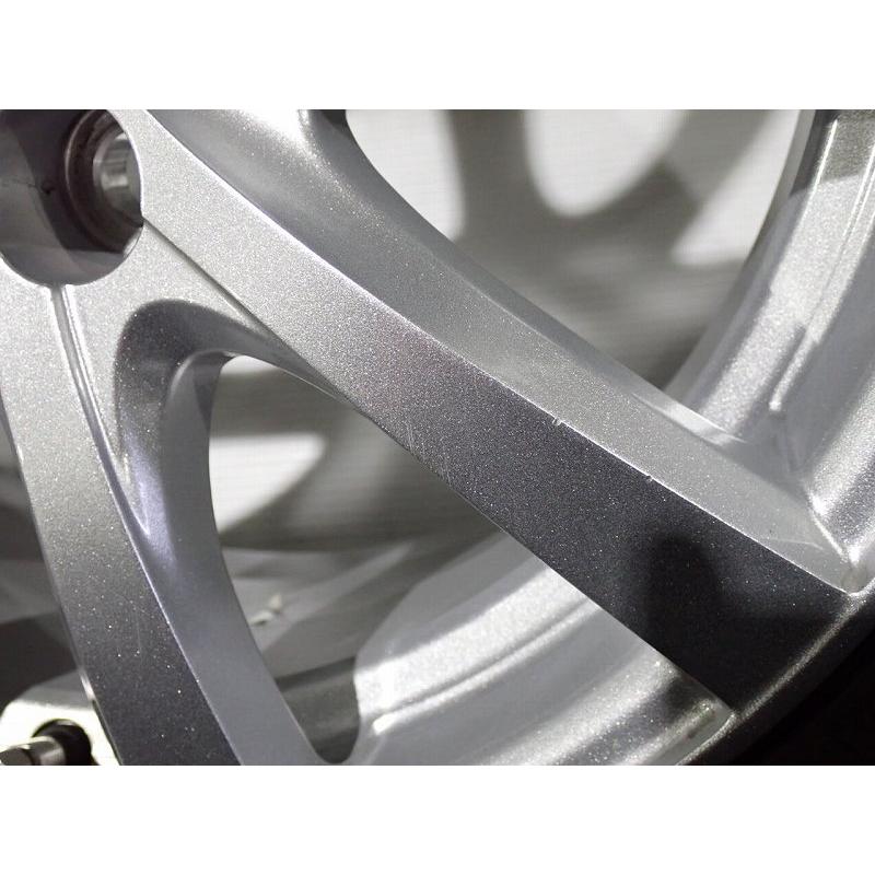 10%オフCP!【中古】195/65R15 サマータイヤ アルミホイール 4本セット ヨコハマ ブルーアース4SAW21 1565+40-5H100 ウェッズ ラブリオン 純正STの画像
