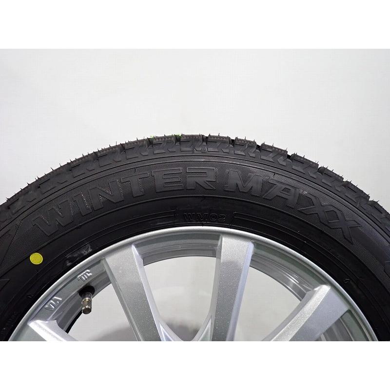 DUNLOP 195/65R16 スタッドレスタイヤ アルミホイール 4本セット