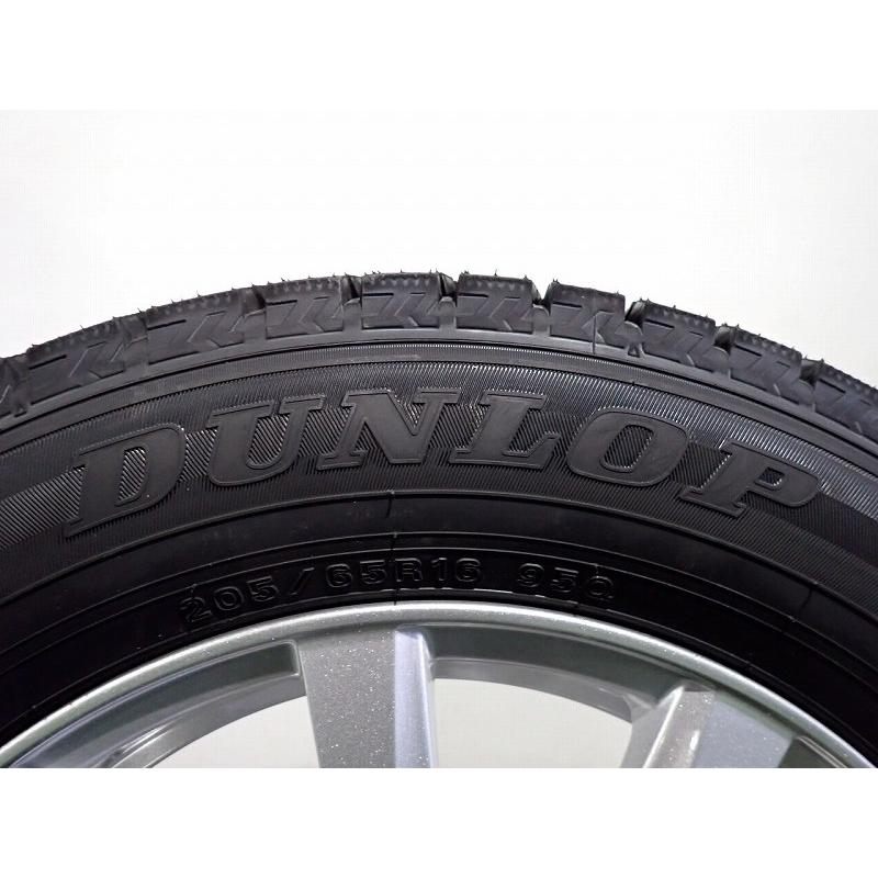 DUNLOP（ダンロップ） 205/65R16 スタッドレスタイヤ アルミホイール 4 
