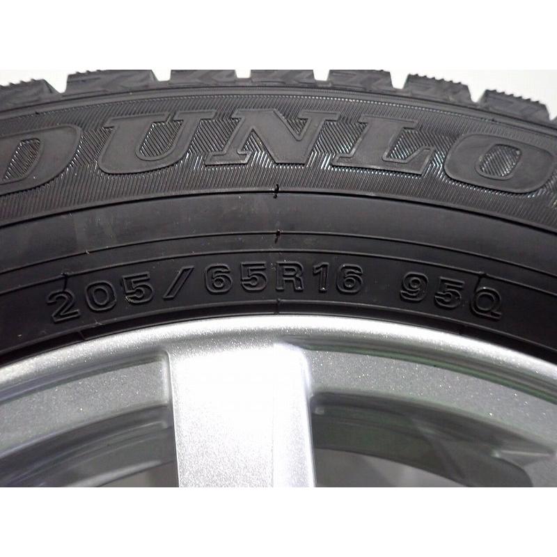 DUNLOP（ダンロップ） 205/65R16 スタッドレスタイヤ アルミホイール 4 