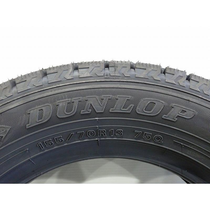 DUNLOP（ダンロップ） 155/70R13 スタッドレスタイヤ 4本セット 