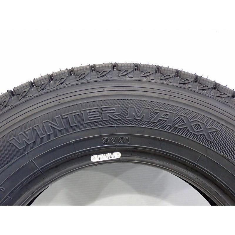 DUNLOP（ダンロップ） 165/80R14 97/95Nスタッドレスタイヤ 4本セット