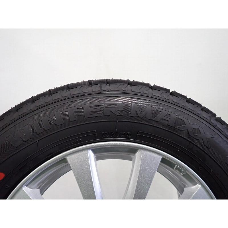 DUNLOP（ダンロップ） 175/70R14 スタッドレスタイヤ アルミホイール 4 