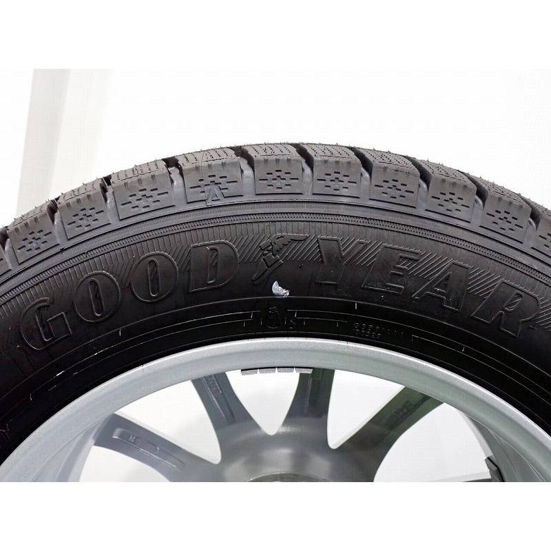 美品　冬タイヤ　アルミホイル付　225/60R17 GoodYear 2023年式 グッドイヤー（GOODYEAR） 225/60R17 スタッドレスタイヤ アルミ