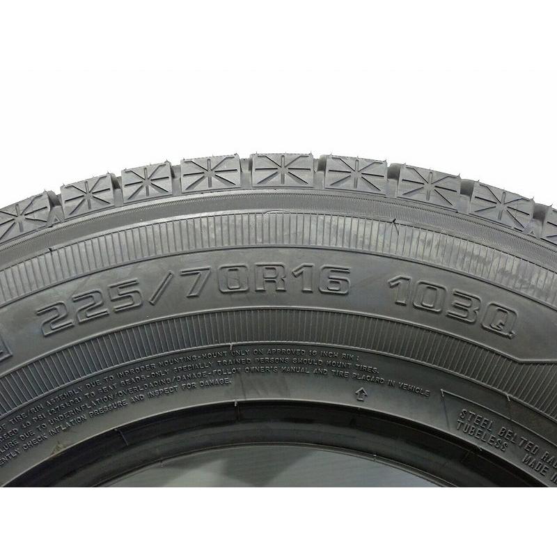 スタッドレスタイヤホイールセットSUV 225/70r16 ICENAVI 中古 スタッドレスタイヤホイールセットSUV 225/70r16 ICENAVI 中古