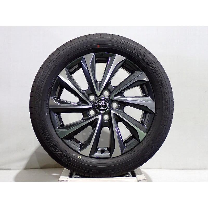 トヨタ（TOYOTA） 【中古】205/55R17 サマータイヤ アルミホイール 4本 