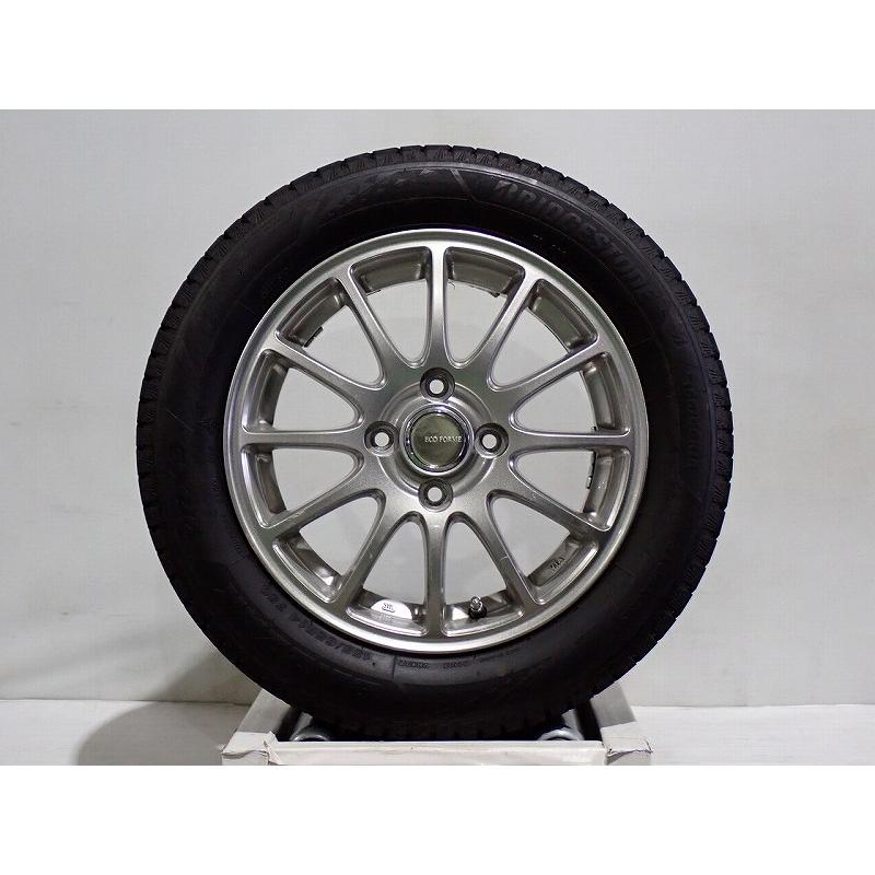 軽用　バリ山22年製　ブリヂストン　タイヤホイールセット155/65R14 4本 軽用 バリ山22年製 ブリヂストン タイヤホイールセット155/65R14