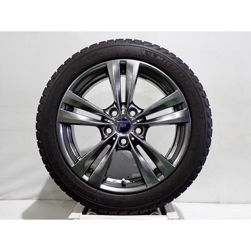 【美品】17インチ アルミホイール × スタッドレス 4本セット 17インチアルミ、スタッドレス4本セット