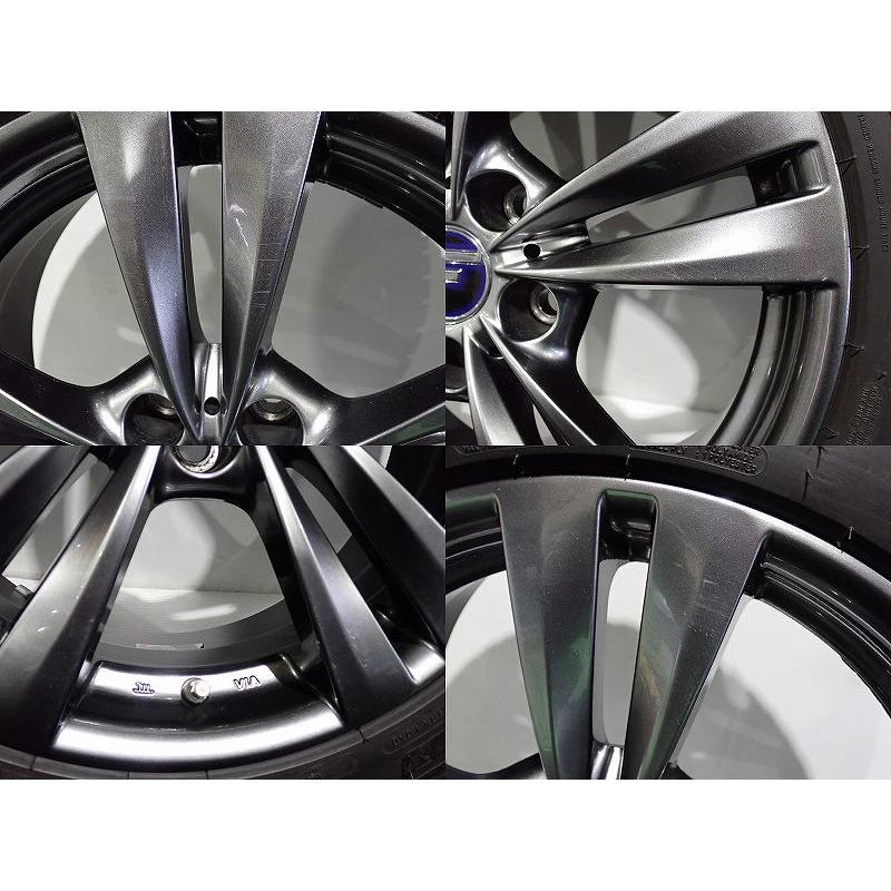 ミシュラン（MICHELIN） 中古 225/45R17 スタッドレスタイヤ アルミ 