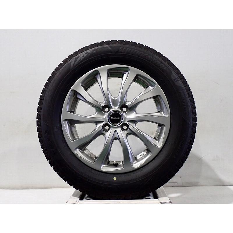 中古スタッドレス&ホイール2023年製VRX3 185/65R15 4本セット BRIDGESTONE 中古 185/65R15 スタッドレスタイヤホイール 4本
