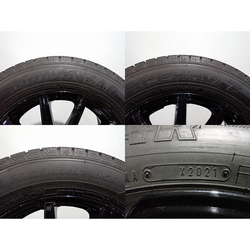 グッドイヤー 中古 205/65R16 スタッドレスタイヤ アルミ