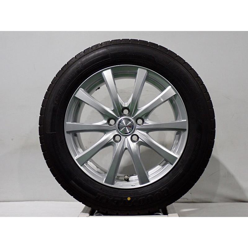 グッドイヤー（GOODYEAR） 中古 215/60R17 スタッドレスタイヤ アルミ 