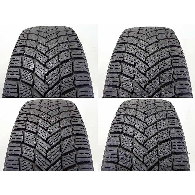 ミシュラン製スタッドレス　225/65R17 アルミホイール4本セット ミシュラン SALE 11日1:59終了 中古 225/65R17 スタッドレス