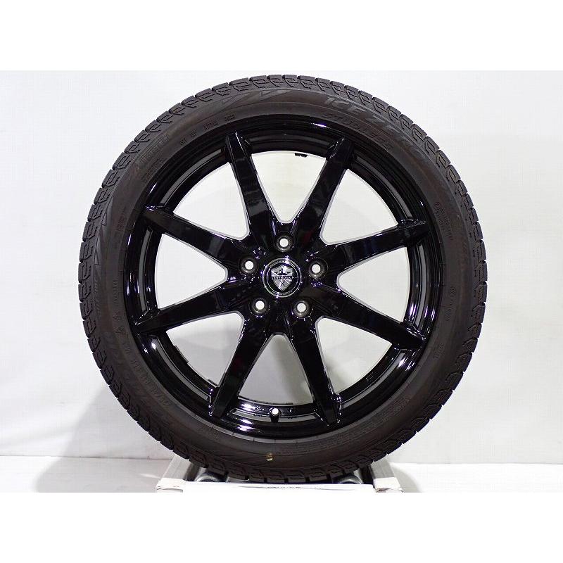 10%OFFクーポン中古 225/45R18 スタッドレスタイヤ アルミホイール 4本