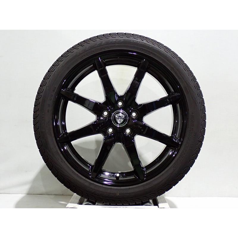 中古 225/45R18 スタッドレスタイヤ アルミホイール 4本セット ピレリ 