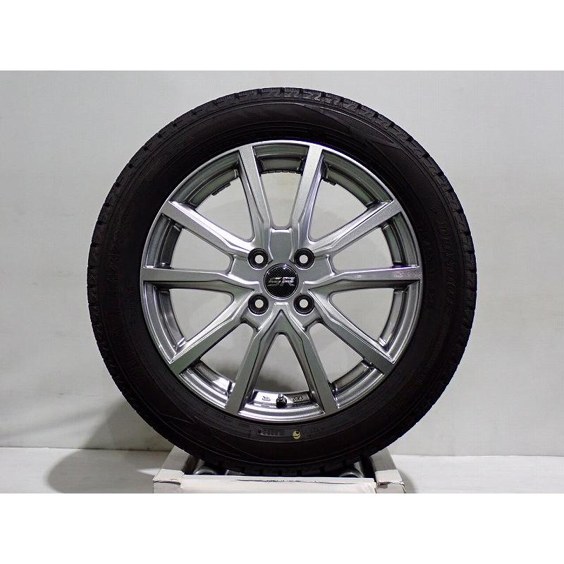 DUNLOP（ダンロップ） 中古 175/60R16 スタッドレスタイヤ アルミ 