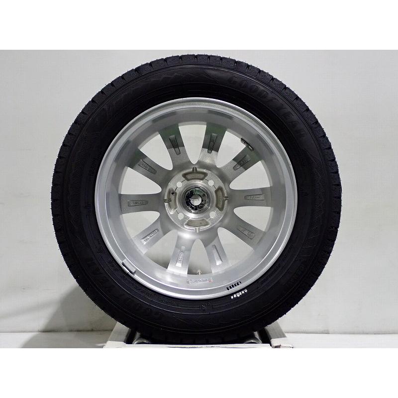 引取のみ スタッドレス 185/60-15 wedsホイール付き　グッドイヤー グッドイヤー 185/60R15 スタッドレスタイヤ アルミホイール 4本