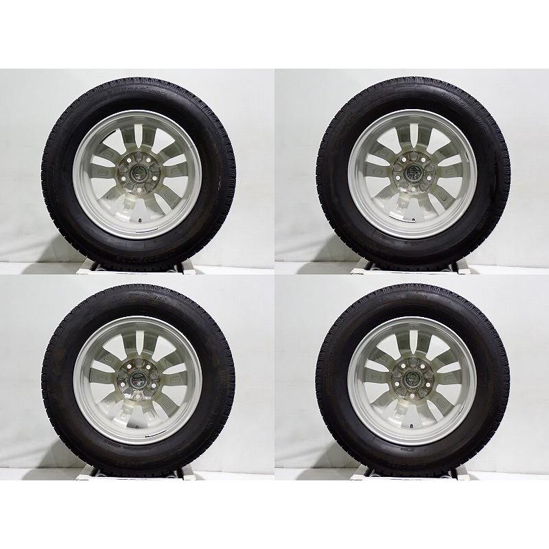 タイヤ・ホイール 195/65r15 VRX2 (7-347)fuku BRIDGESTONE 中古 195/65R15 スタッドレスタイヤ アルミホイール 4本