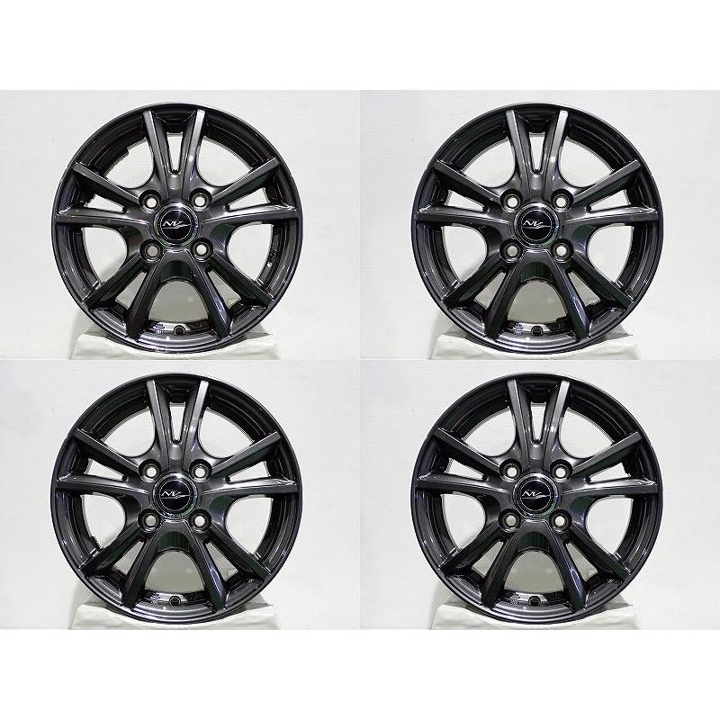 WEDS（ウェッズ） 中古 1340+42-4H100 アルミホイール 4本セット 