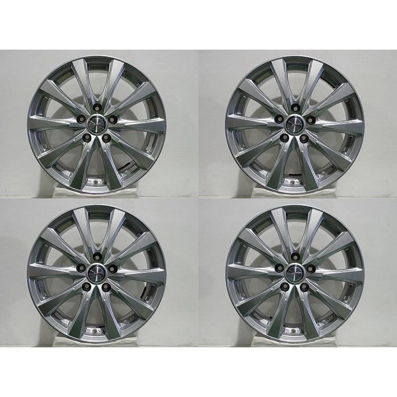 WEDS 中古 1770+40-5H114.3 アルミホイール 4本セット ウェッズ