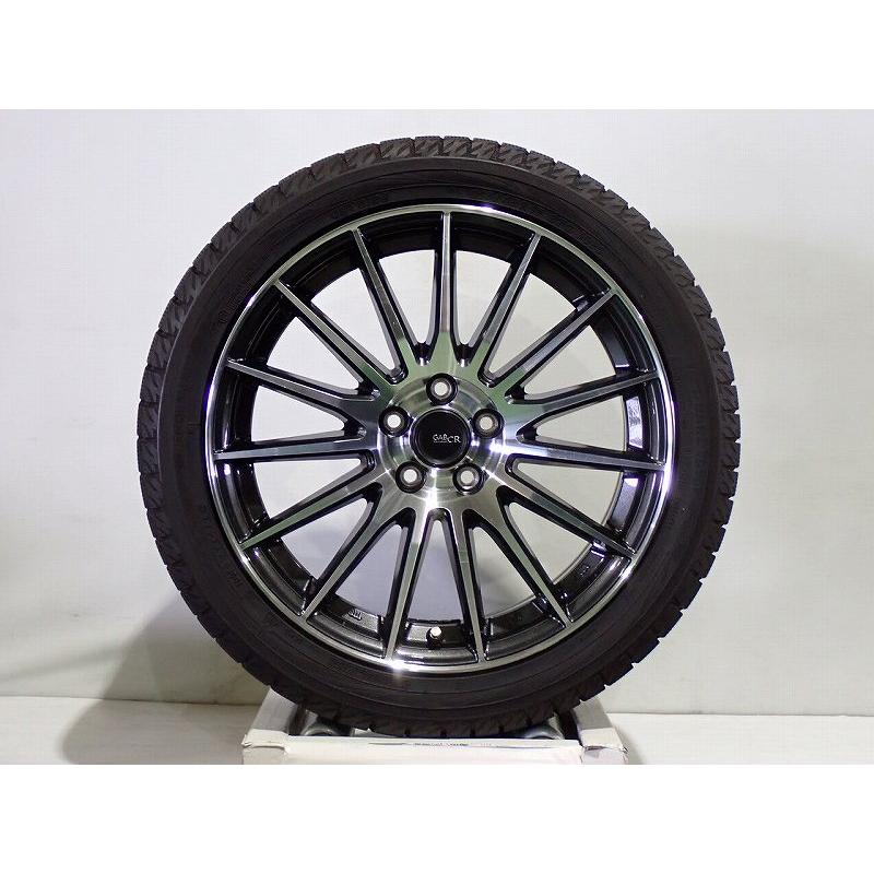 中古 215/45R17 スタッドレスタイヤ アルミホイール 4本セット 