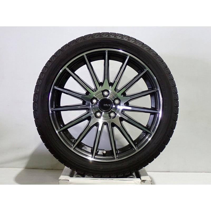 中古】215/55R17 スタッドレスタイヤ アルミホイール 4本セット
