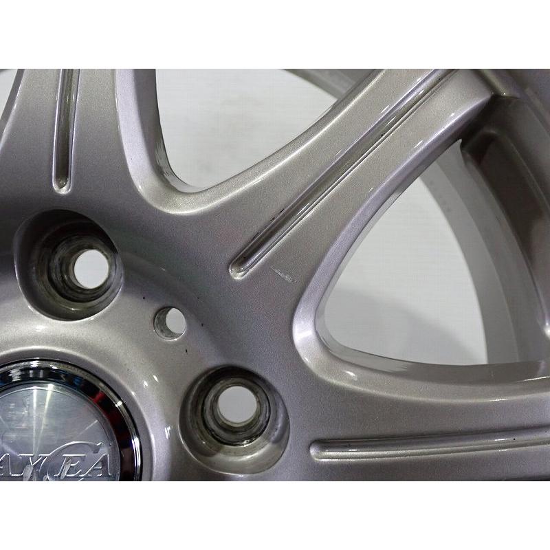 中古 1560+53-5H114.3 アルミホイール 4本セット ヨコハマ レイシア 15 