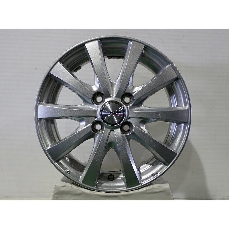 中古 社外ホイールゼファー 14インチ 4.5J+45 4H100 4本セット