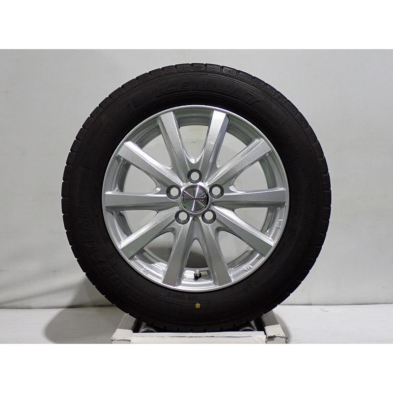 グッドイヤー（GOODYEAR） 中古 185/65R15 スタッドレスタイヤ アルミ