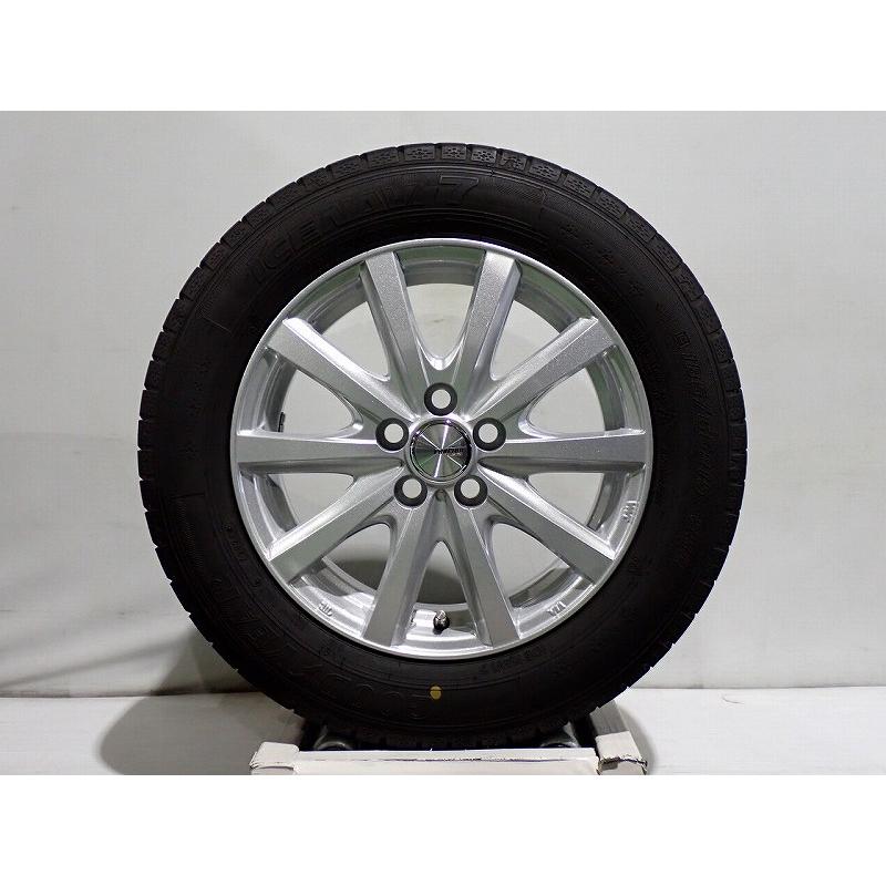 グッドイヤー（GOODYEAR） 中古 185/65R15 スタッドレスタイヤ アルミ 