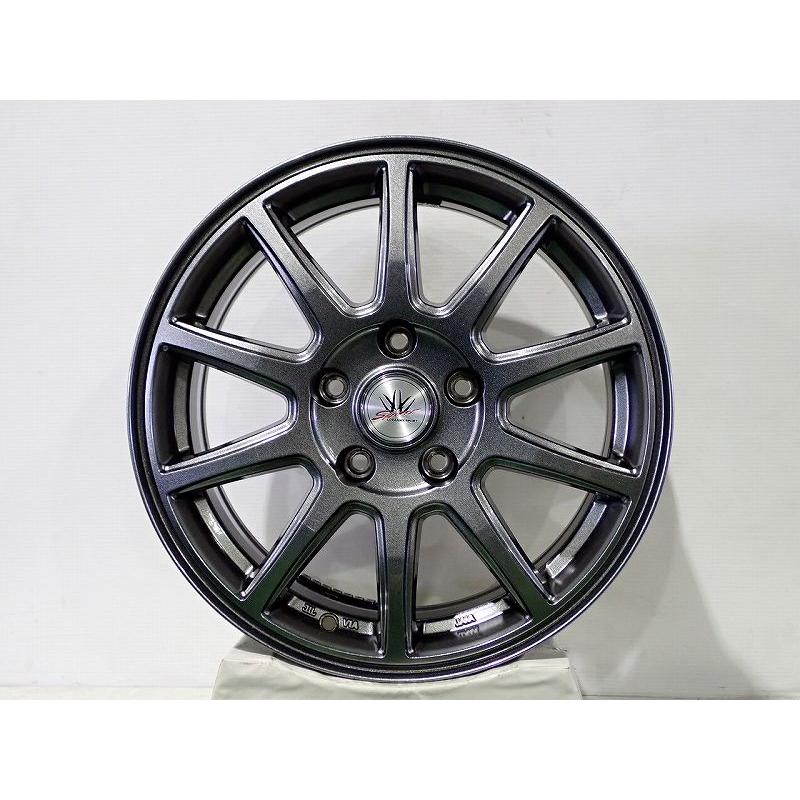 中古 1665+38-5H114.3 アルミホイール 4本セット バドックス 
